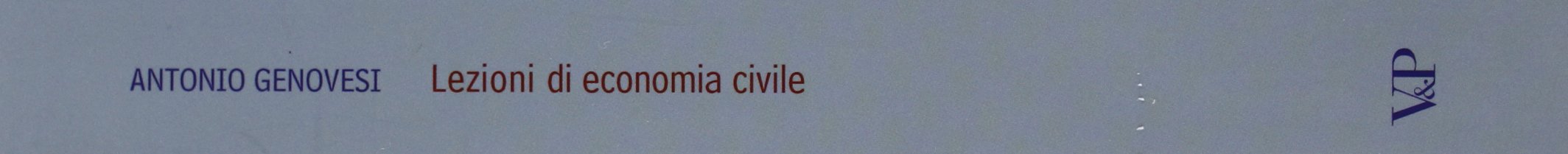 Lezioni di economia civile