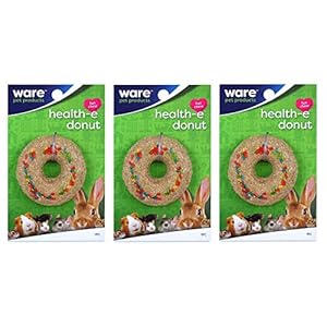 Ware Pet 3 Pack of Health-E Donut Small Animal Chews