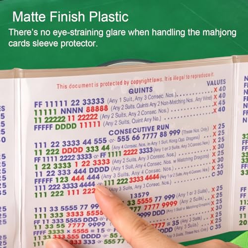 Protector de Cartas Mahjong Grande 4 Unidades miniatura 4