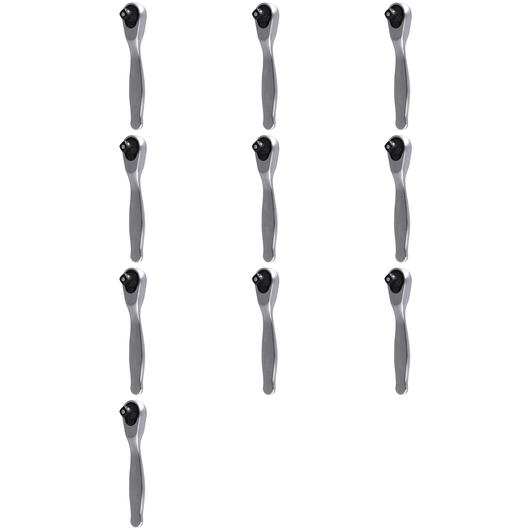 Jnchdghwa 10X Mini 1/4 Ratchet Wrench High Quality Quick Socket Ratchet Wrench Screwdriver Wrenches Tools Small Spanner 72 Tooth