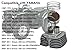 Tupo 348cc 83mm Cylinder Piston Ring Gasket Top End Rebuild Kit Compatible with YAMAHA YFM350 Big Bear 350 Bruin350 Grizzly350 Moto-4 350 Raptor350 Wolverine350 Warrior350 1987-2014