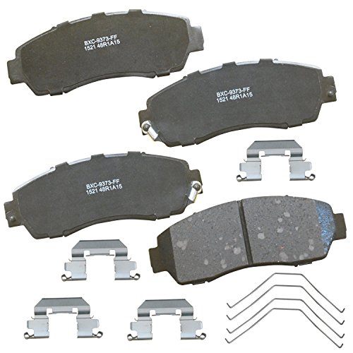 Bendix Premium SBC1521 Ceramic Front Brake Pads for Select Models Acura RDX, Honda Accord Crosstour, CR-V, Odyssey, Passport, Subaru Legacy