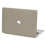 MacBook ケース Pro 14インチ MacBook カバー 韓国風 編み込み おしゃれ カバー Pro Max PUレザー 2024 M4/M3/M2/M1 A3112 A3185 A3401 A2442 A2779 A2918 A2992 【くり抜きロゴ 映える】LUMIEL, ベージュ,LUMIEL011