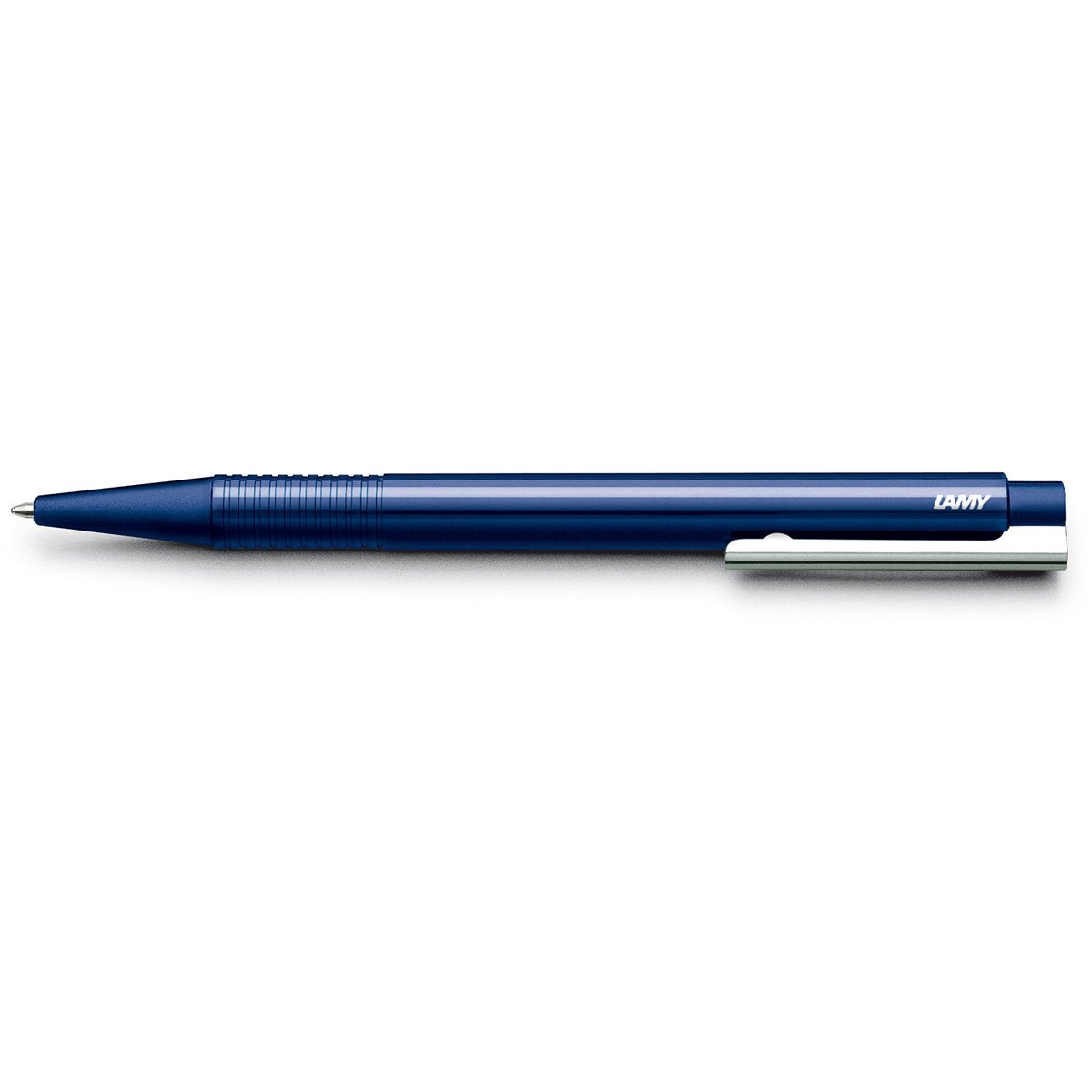 LAMY 204 Logo Ballpoint Pen - Pearl Blue Lacquer Finish