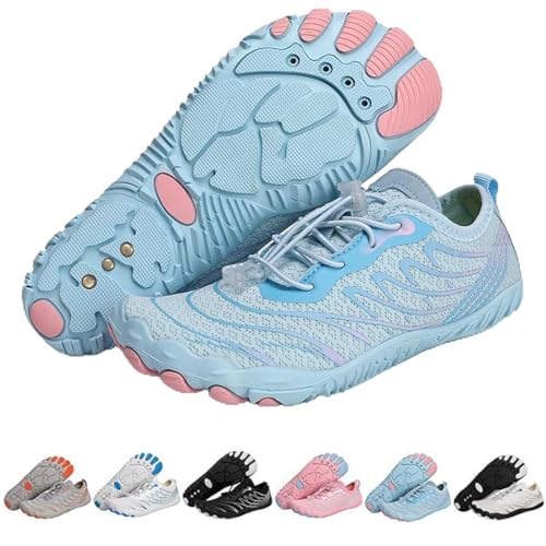 Grounding Shoes with Copper, Hike Barefoot Womens Men Footwear, Wide Toe Trail Water Beach Wading Sneakers