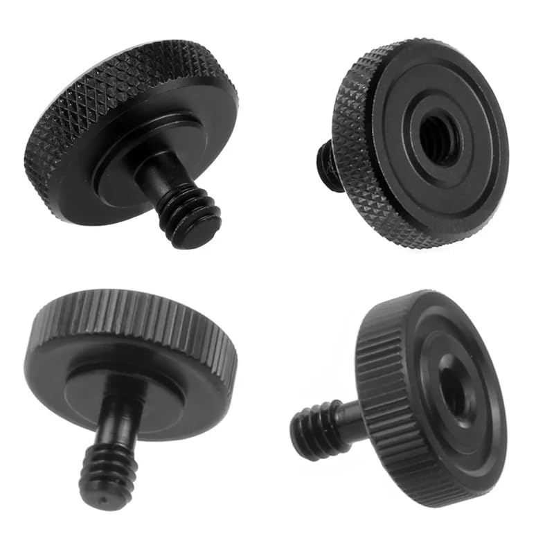 Amazon | カメラネジ アダプター 連結ネジ 2個入り 1/4インチ 双L字