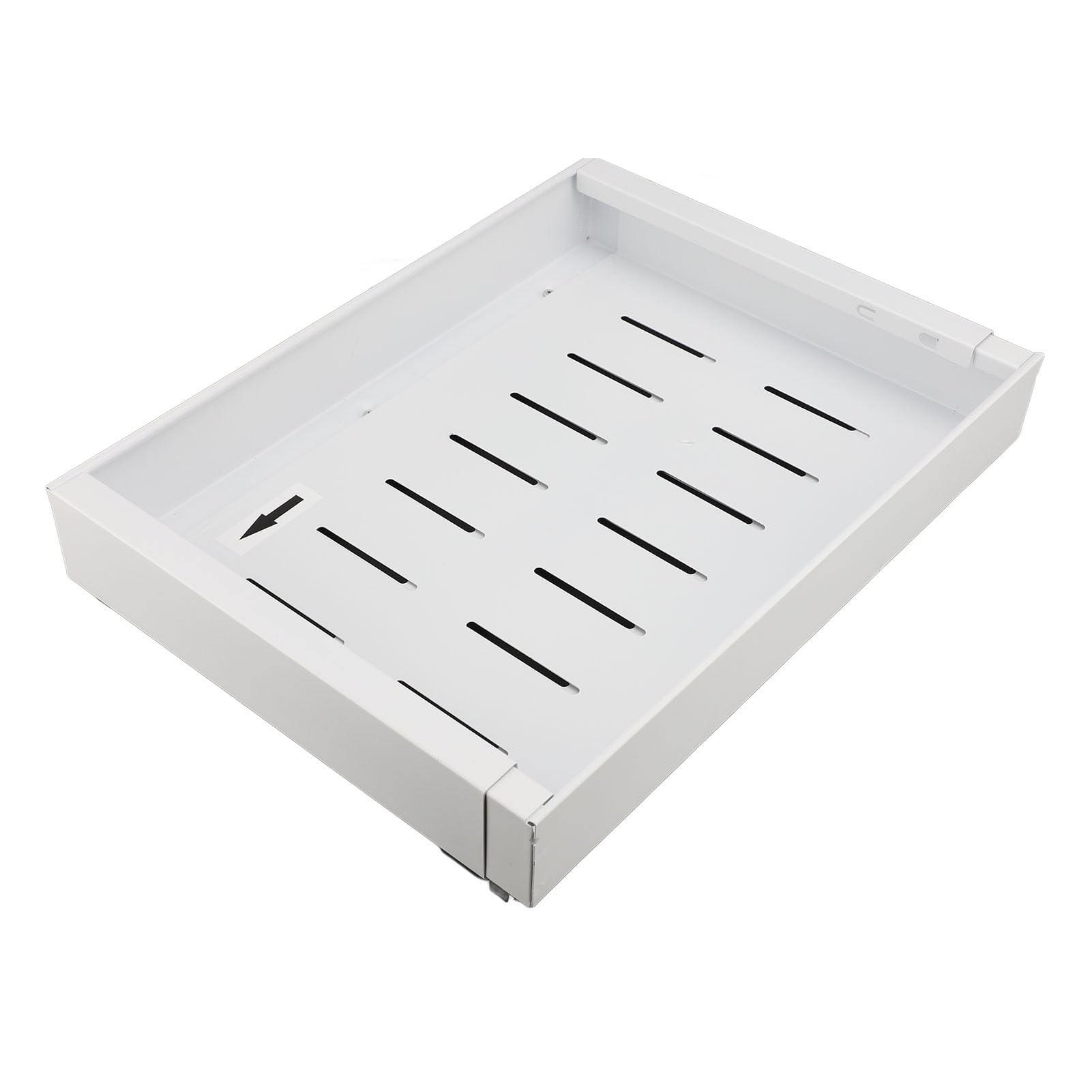 Armoire extensible multifonction coulissante en acier carbone pour cabine Largeur réglable 31,4 cm 52 cm Comprend 4 séparateurs amovibles