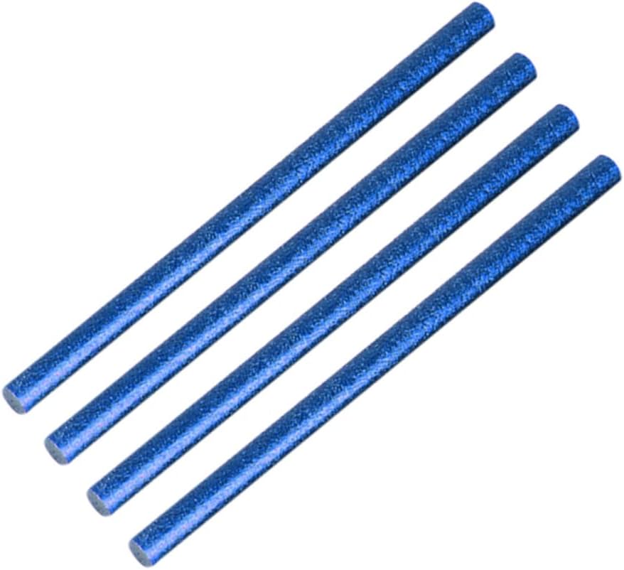 100pcs Colorful Hot Melt Glue Sticks for Crafts Glitter Adhesive Rods Strong Adhesion for Art Projects