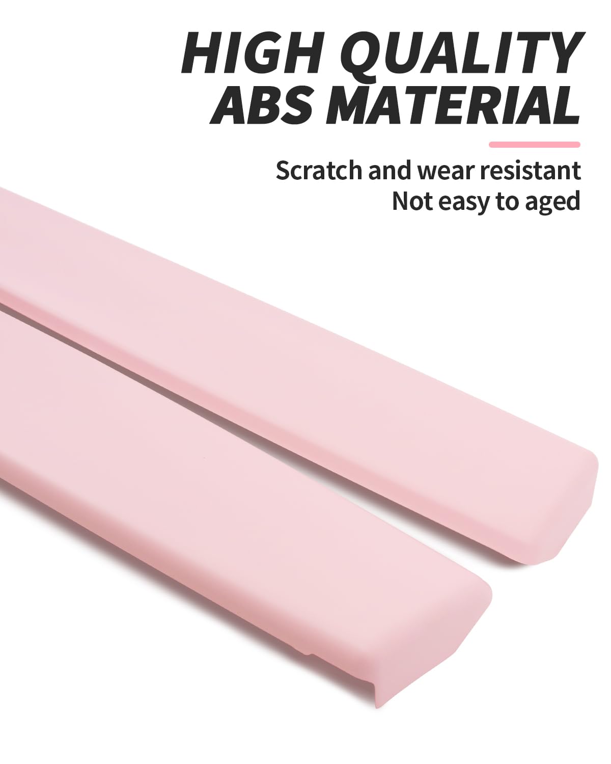 KKTR-CAR Dashboard Cover Wrap,Inter Dashboard Cover Compatible with Tesla Model 3 2017-2023 Model y 2019-2025(2 pcs) (Pink)