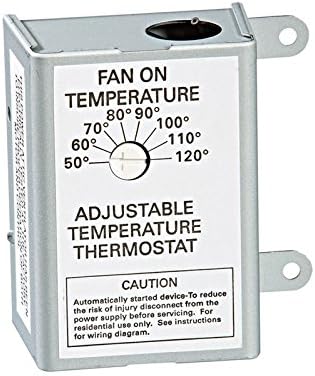 AIR VENT 58033 Single Speed Adjustable Thermostat