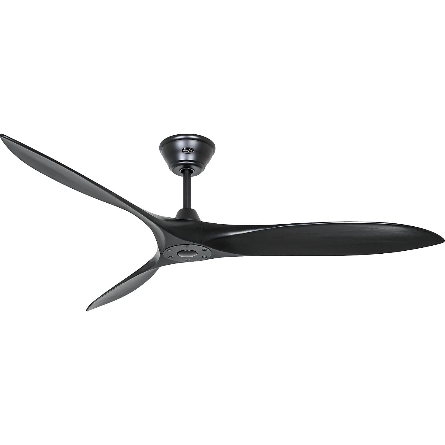 Casafan | Ventilateur de plafond ECO AIRSCREW | Ø hélice 1520 mm | noir mat/noir mat