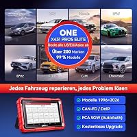 LAUNCH X431 Pros Elite OBD2 Diagnosegerät Auto, Bidirektional Scanner mit ECU Codierung, Voll Systemdiagnose, 45+ Servicefunktionen, CANFD & DOIP, FCA Autoauth, 2 Jahren Update – Ansicht 5