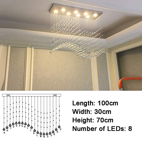 Lampe suspendue rectangulaire idéale au-dessus d'une table de restaurant - 6