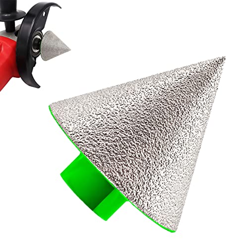 Nizirioo Fraise à Chanfreiner Diamantée: Foret Carrelage 35MM avec Filetage M14, Fraises à Chanfrein Diamantées pour Agrandir Trous dans Carrelage Porcelaine Marbre Céramique Granit