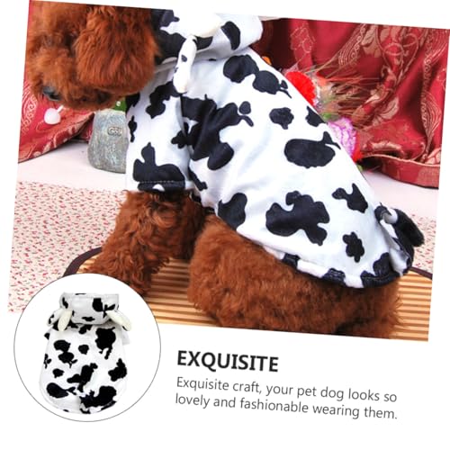 Disfraz de Vaca para Perros Talla M SUPVOX miniatura 7