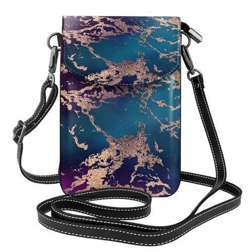 Sac bandoulière marbre violet pour soirées et sorties chics