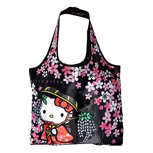 ヤスダ通商 ハローキティ プレミアムエコバッグ さくらん エコバッグ和01