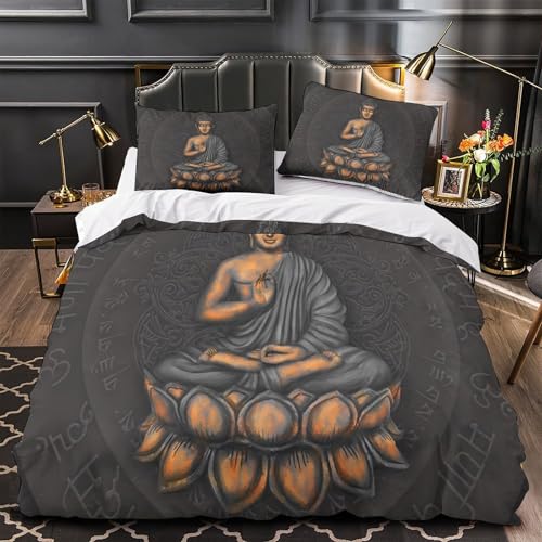 Housse de couette Boxer 220x240cm en microfibre avec parure de lit imprimée 3D - 2