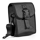 Universal 50mm Roof Prism Binocular Case, Portable Binocular Bag with Detachable Shoulder Strap, Accessory for Valuable Binoculars