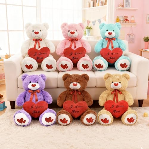 Ours en peluche géant pour décorer une chambre et cocooner au lit