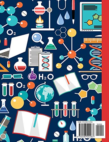 Composition Book: Wide Ruled Blank Writing Notebook | For School Assignments, Exercises, Lists, Or Notes | Science STEM Lab Cover - Image 2