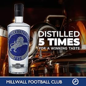 Millwall Football Club Gifts for Men & Women, Official Millwall FC Crystal Edition Birthday Vodka for the Lions Football Fans, Premium Alcohol by Bohemian Brands – 70 cl – Bohemian Brands