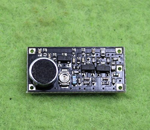 2 pcs lote micrófono FM radio módulo transmisor para monitoreo maternal y cuidado infantil miniatura 1
