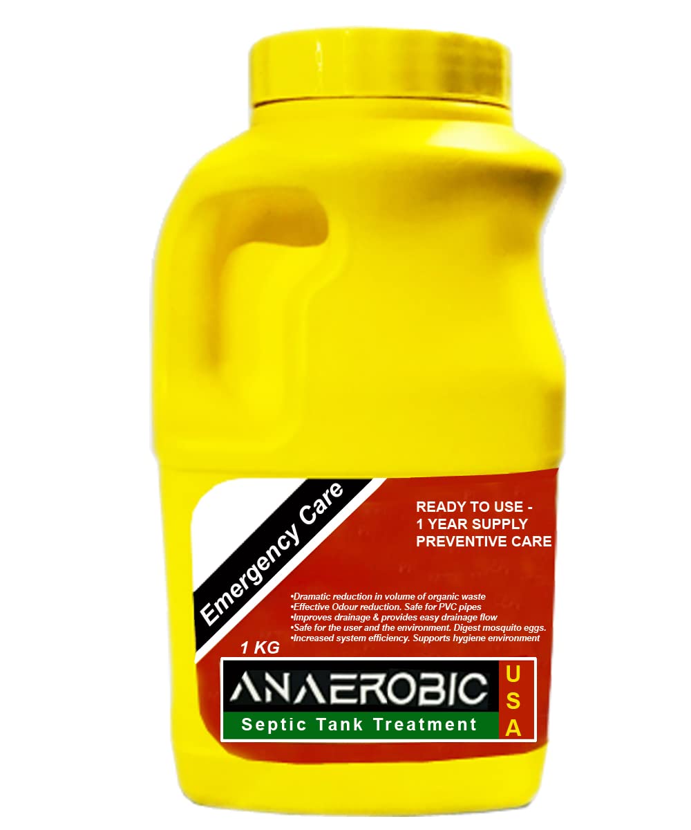 ANAEROBIC USA Bacterial Toilet block, Odour remover, Septic tank & Cesspool cleaning powder (Double Strong) powder 1 kg (B09LHJWSCP) Amazon Price History, Amazon Price Tracker