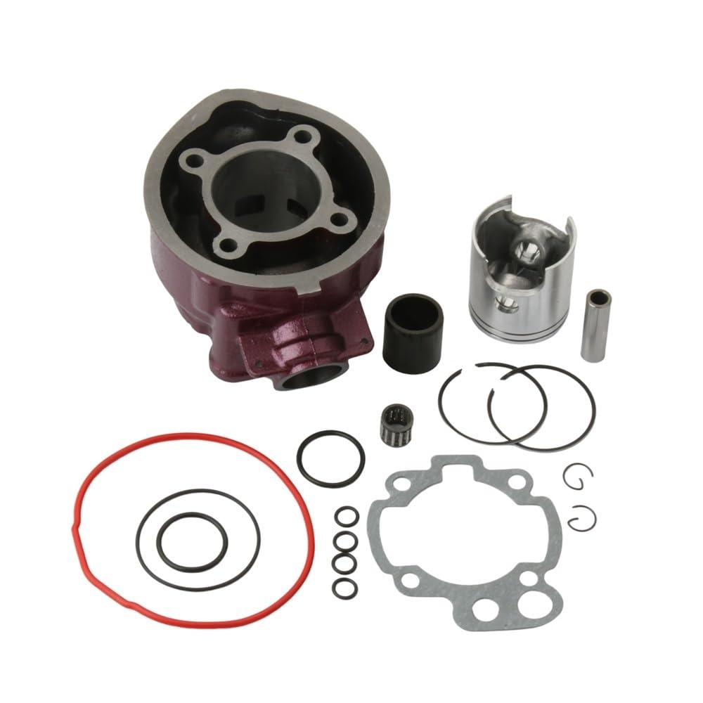 Kit de Cilindro de Gran Cilindro de 49mm y 90cc y cigüeñal de Carreras for Rieju 50 Drac MRT Pro Enduro NKD RR SM Spike Cross Funbike 50cc AM6 Piezas de Repuesto