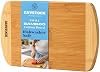 Tabla de Cortar de Bambú de 8 Pulgadas – Tabla de Picar de Madera Pequeña para Cocina, Tabla de Servir para Queso, Frutas y Snacks – Tabla de Bambú Mini para Cortar 1
