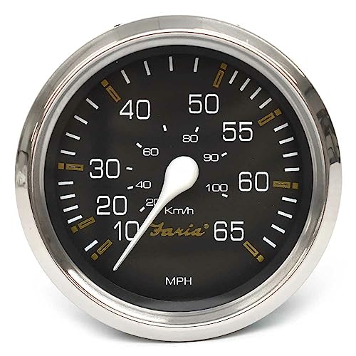 Faria Boat 65 MPH Speedometer Gauge SE9932A | 3 3/8 Inch