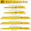 LEILUO 36PCS Reciprocating Saw Blades 116PCS Oscillating Tool Blades