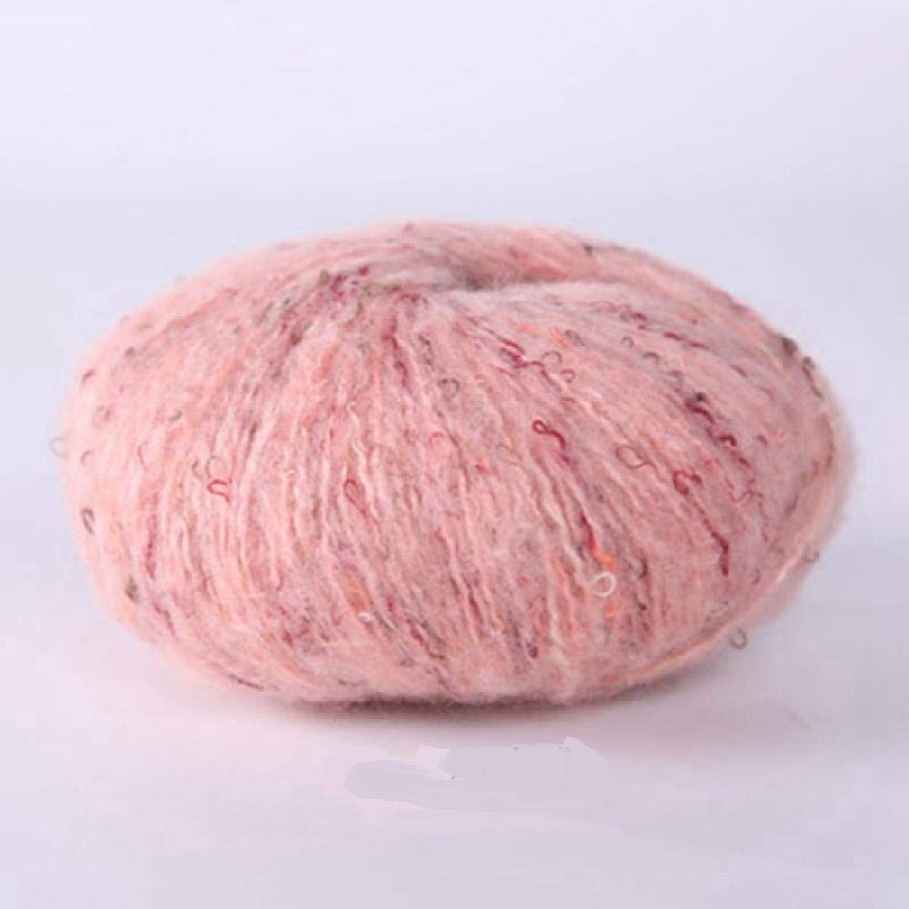Garn Handstickning, 50G/Kulka puszysta moherowa włóczka o grubym splocie(22,6PCS)