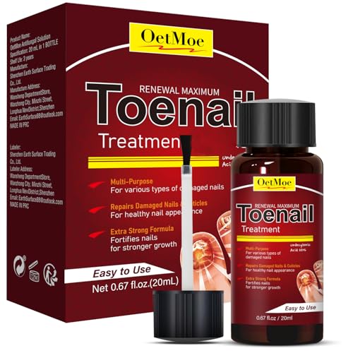Toenail Treatment Extra Strength, Nail Treatment for Yellow, Thic...