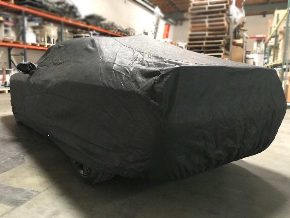 CarsCover Custom Fits for Dodge Challenger Car Cover 5 Layer Ultrashield Premium Black Covers R T SRT T — view 4