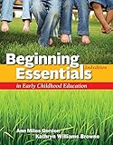 Beginning Essentials in Early Childhood Education