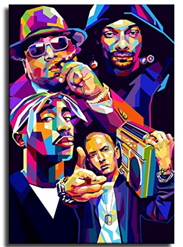 JCYMC Rapper Biggie Tupac Eminem.Webp Poster Holz Puzzle 1000 Stück Adult Toys Dekompression Spiel Vq519Zw Cover