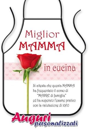 grembiule da cucina per la mamma