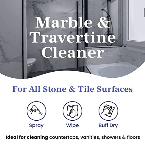 Marblelife FBA_807 Intercare Marble And Travertine Cleaner, Natural Stone & Terrazzo Liquid Cleaner, Shower & Tile Surface Care thumb #1