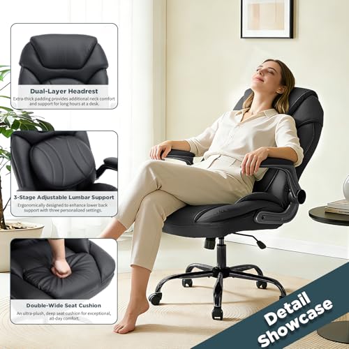 Luxury leather executive chair