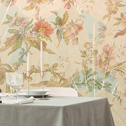 Komar HX7-060 Non-Woven Photo Wallpaper XXL Decoration Art Nouveau de Paradis Bedroom Living Room Office Hallway Size 350 x 255 cm (Width x Height) Colourful - Image 2