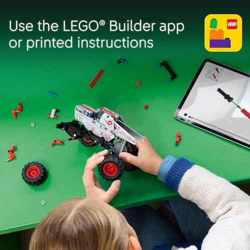 LEGO Technic Monster Jam ThunderROARus Pull-Back Monster Truck Toy - Building Toy for Kids, Boys and Girls, Ages 7+ - Creative Gift Idea for Lovers of Monster Trucks - 42200 — view 7