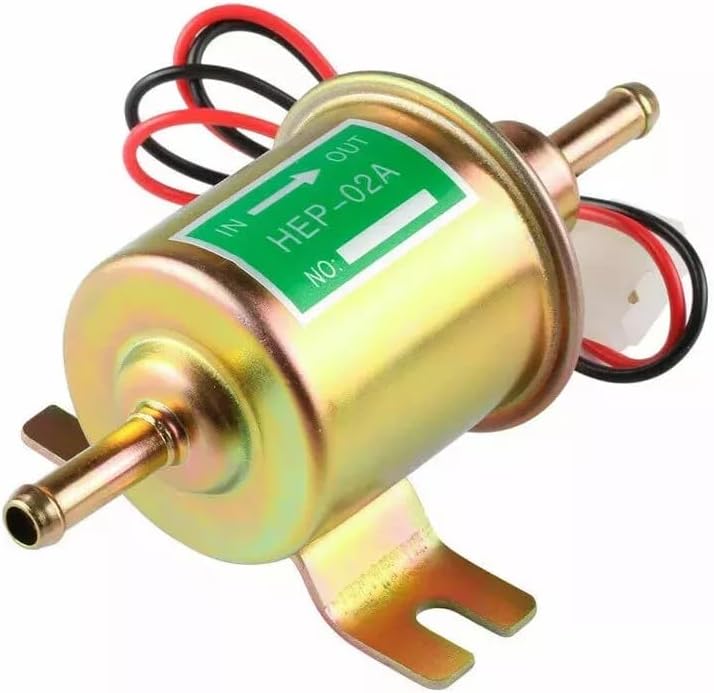 24V Electric Fuel Pump For HEP-02A – Low Pressure Inline Gas & Diesel Fuel System