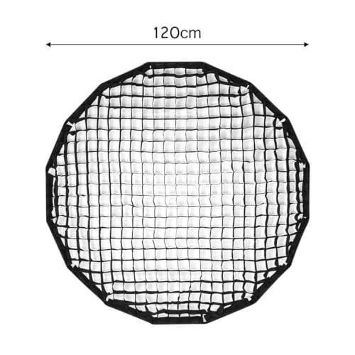 Image of PHOTOMAX Photographic Honeycomb Grid for Octagon Softbox Umbrella Flash Diffuser - Studio Lighting Accessory (120 CM Gird)