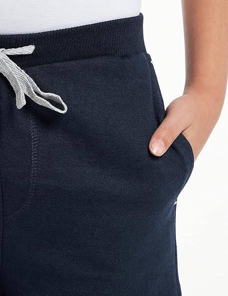 Image of Clotth Theory Boys Cotton Shorts Pack of 2 | Soft Breathable Fabric | Elastic Waist | Casual Wear Kids Comfortable Shorts