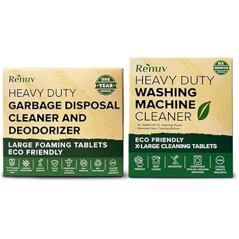 Renuv Garbage Disposal and Washing Machine Cleaner Bundle and Save! Cover