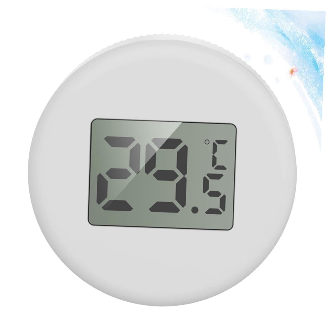 DOITOOL 2pcs Digital Fish Tank Thermometer with Large LCD Display Submersible Type Cup Design for Accurate Aquarium Temperature Readings Easy to Use and