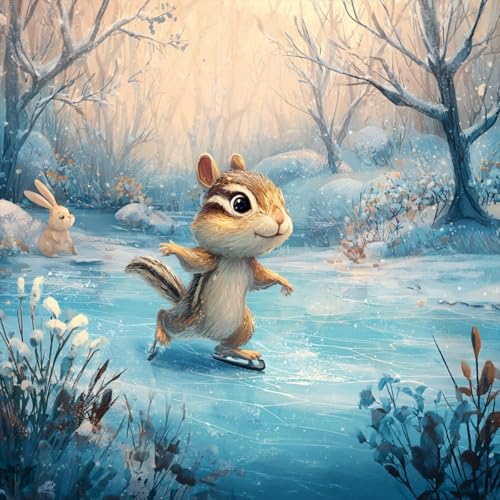 Ice Skating in Animal Town ⛸️🧊 Bedtime Story for Children