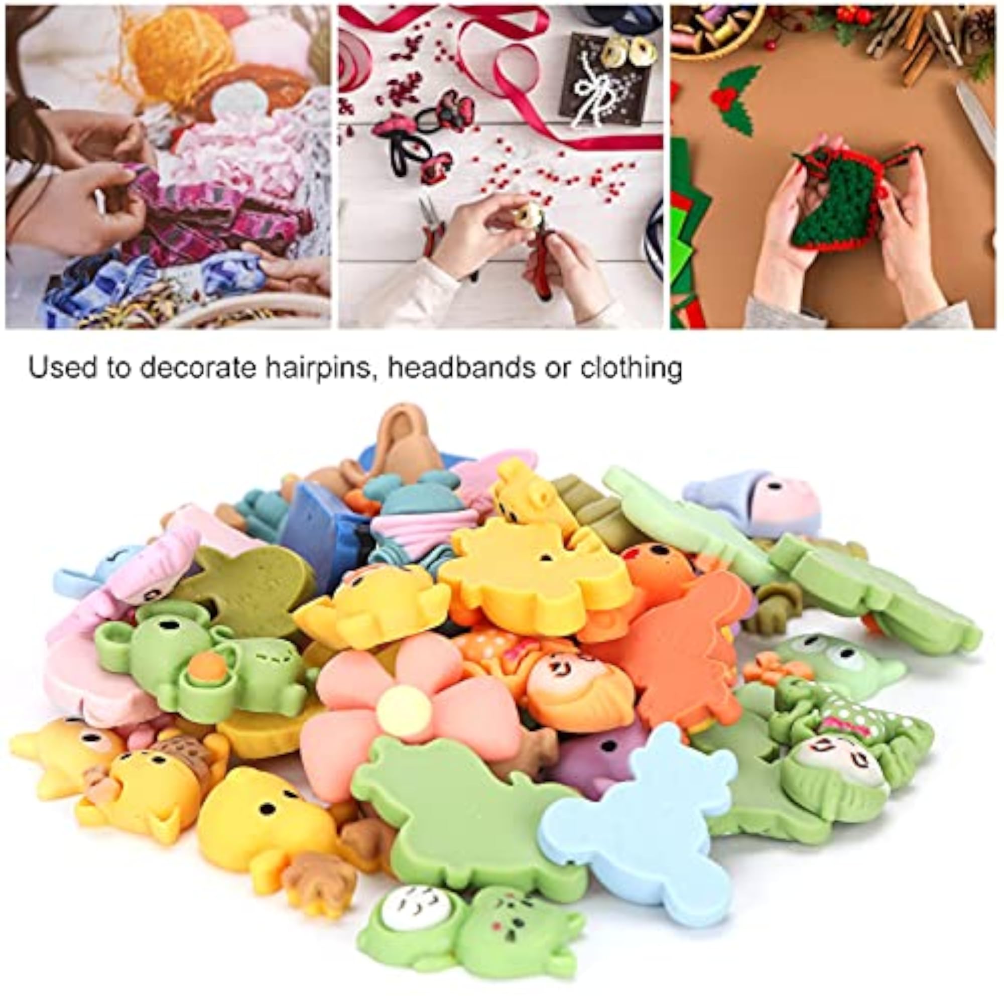 Resin Animal Patch Hairpin Accessories
