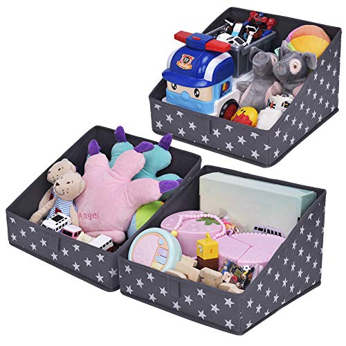 GRANNY SAYS Storage Bins, Kid's Closet Organizer Bins, Toy Open Storage Baskets, Trapezoid